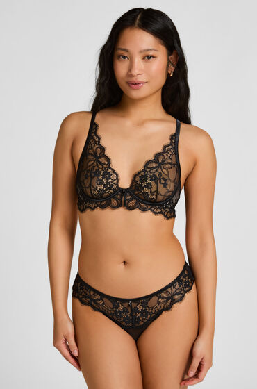 Hunkemöller Prina brazilian-trosa Svart