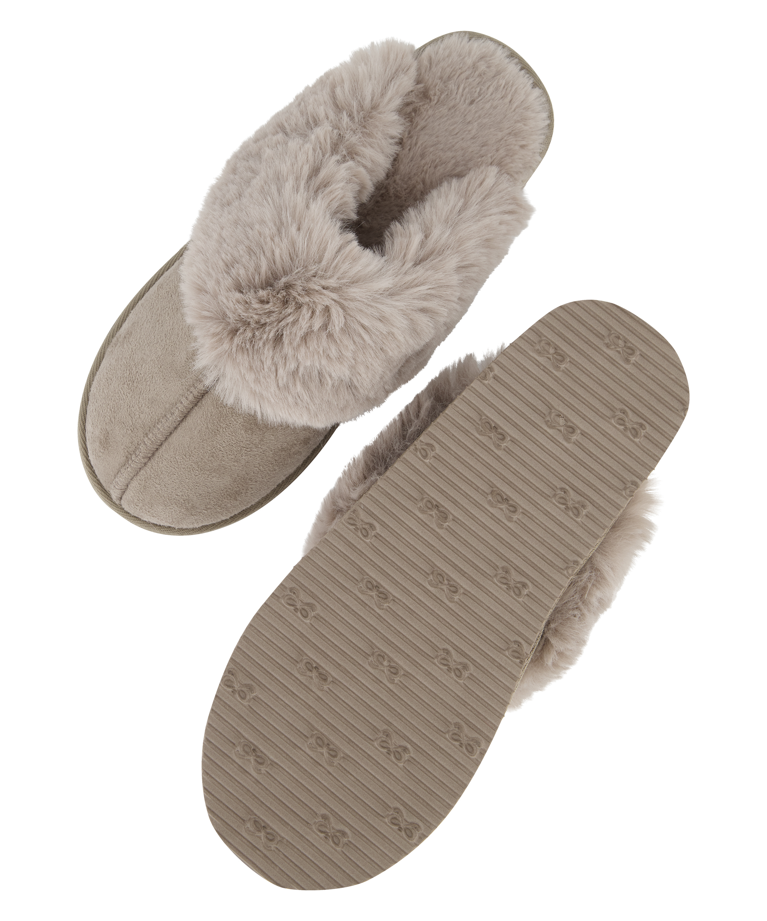 Teddy Mule Slipper, Brun, main