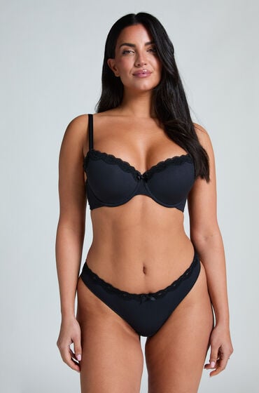 Hunkemöller Lola stringtrosa Svart