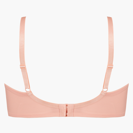 Icke-formpressad minimizer-bh med bygel Nina, Rosa