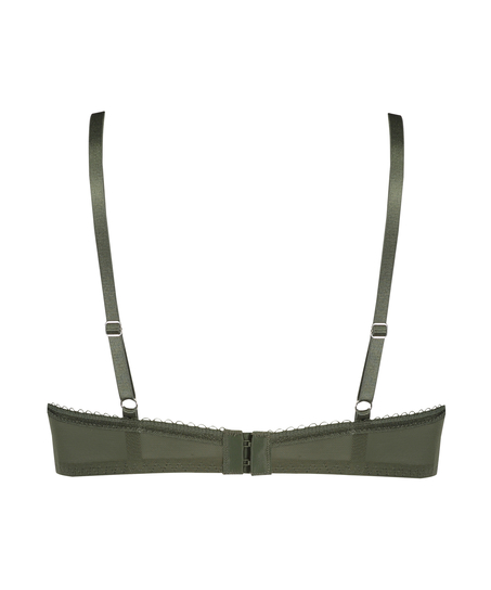 Icke formpressad bygel-bh Anna, Gr&ouml;n