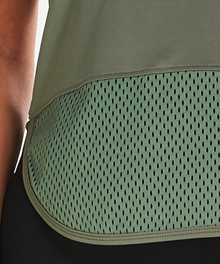 HKMX t-tr&ouml;ja performance-mesh, Gr&ouml;n