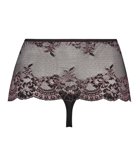 Doriane boxerstringtrosa för kurvor, Svart