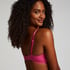 Formpressad bygel-bh Plunge, Rosa