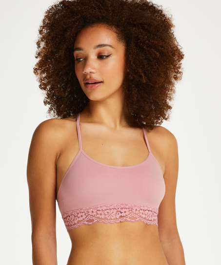 S&ouml;ml&ouml;s bralette Marine, Rosa