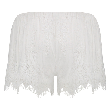 Shorts Lace, Vit