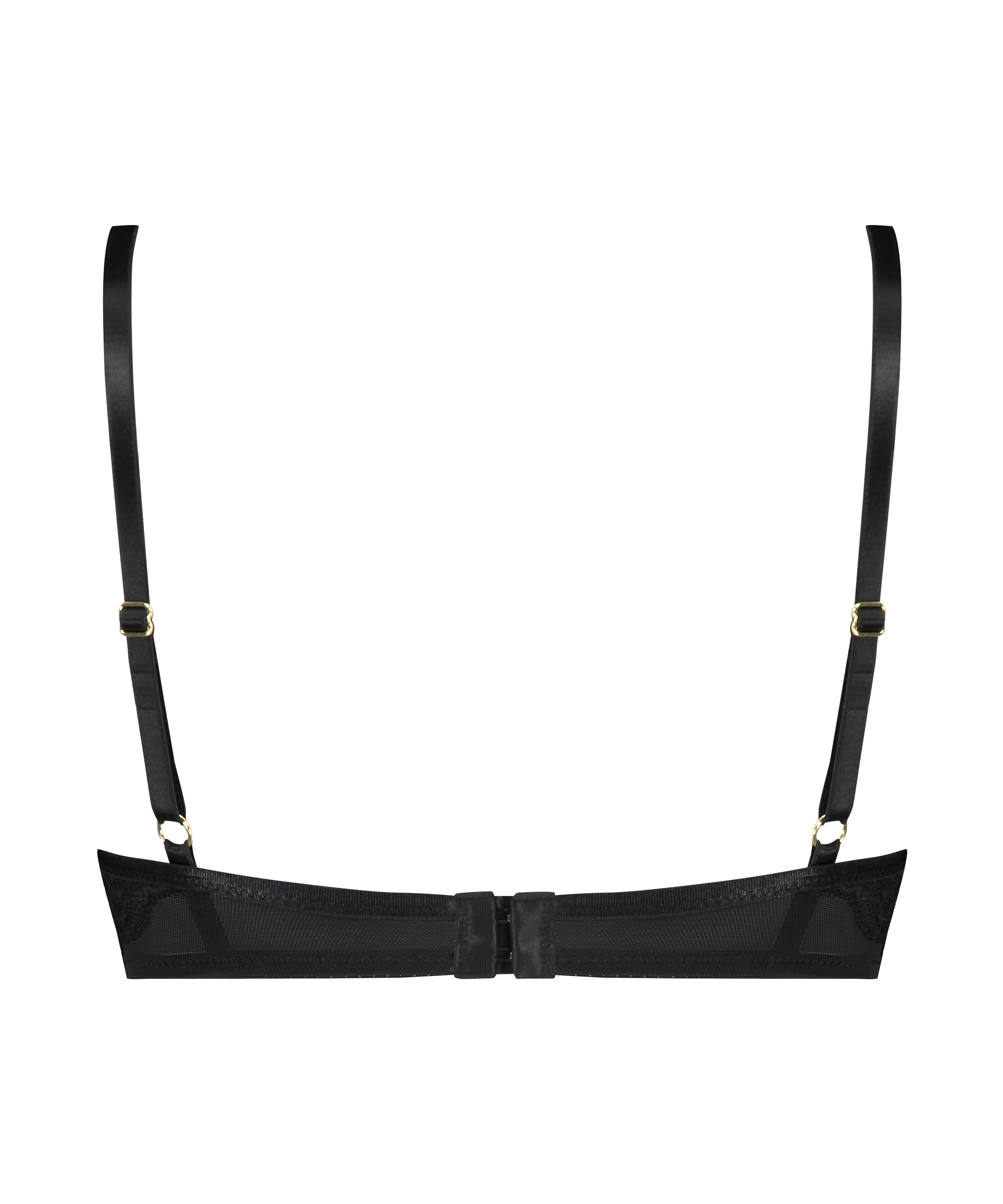 Sierra formpressad bygel-bh, Svart, main