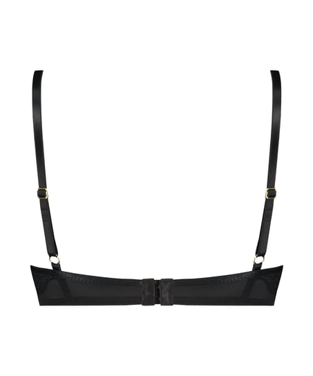 Sierra formpressad bygel-bh, Svart