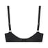 Tia formpressad bh utan bygel, Svart