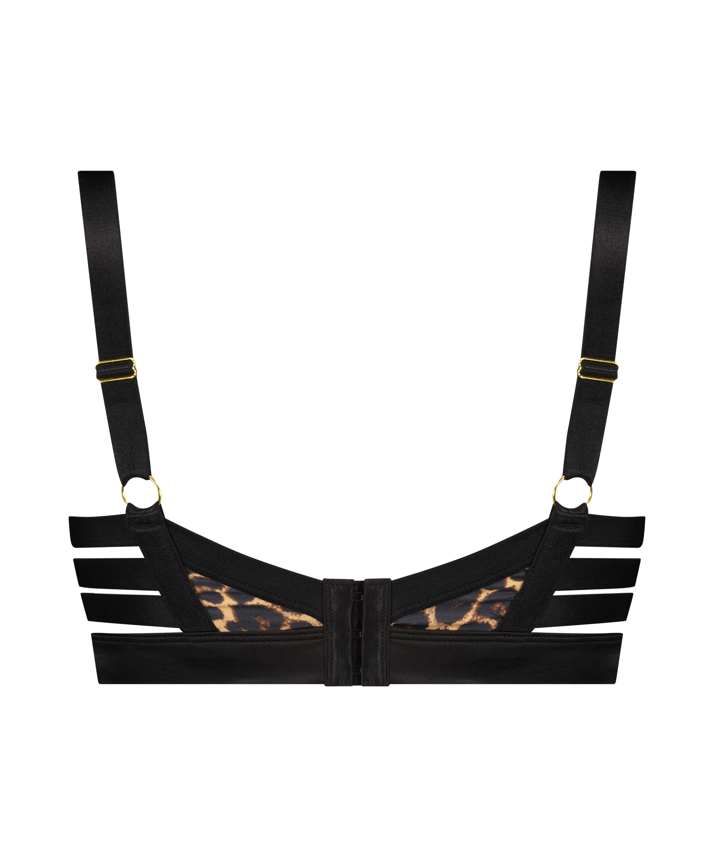 Formpressad bygel-bh Kat, Svart, main