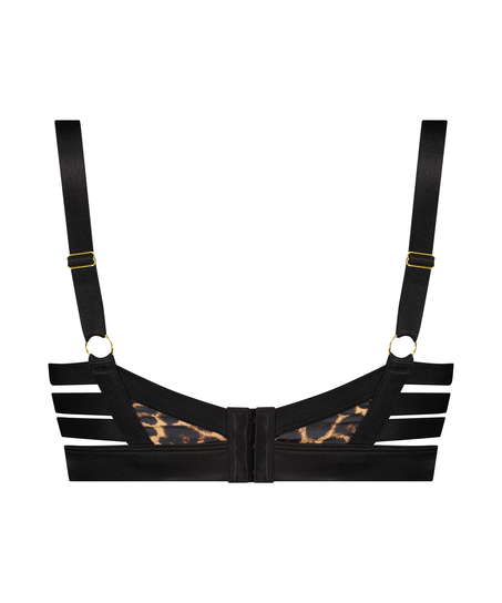 Formpressad bygel-bh Kat, Svart