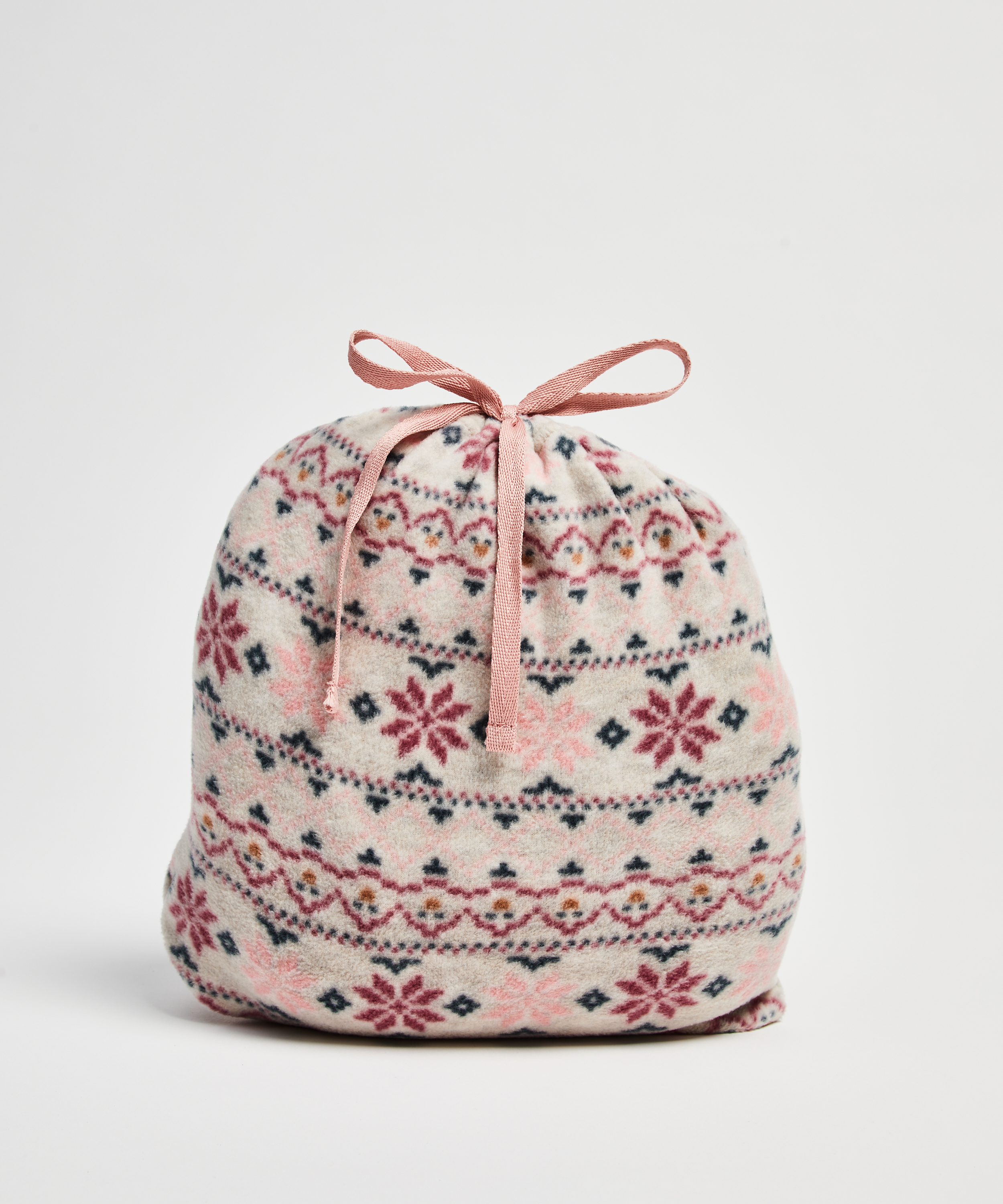 Pyjamaset med väska, Beige, main