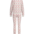 Pyjamaset med väska, Beige