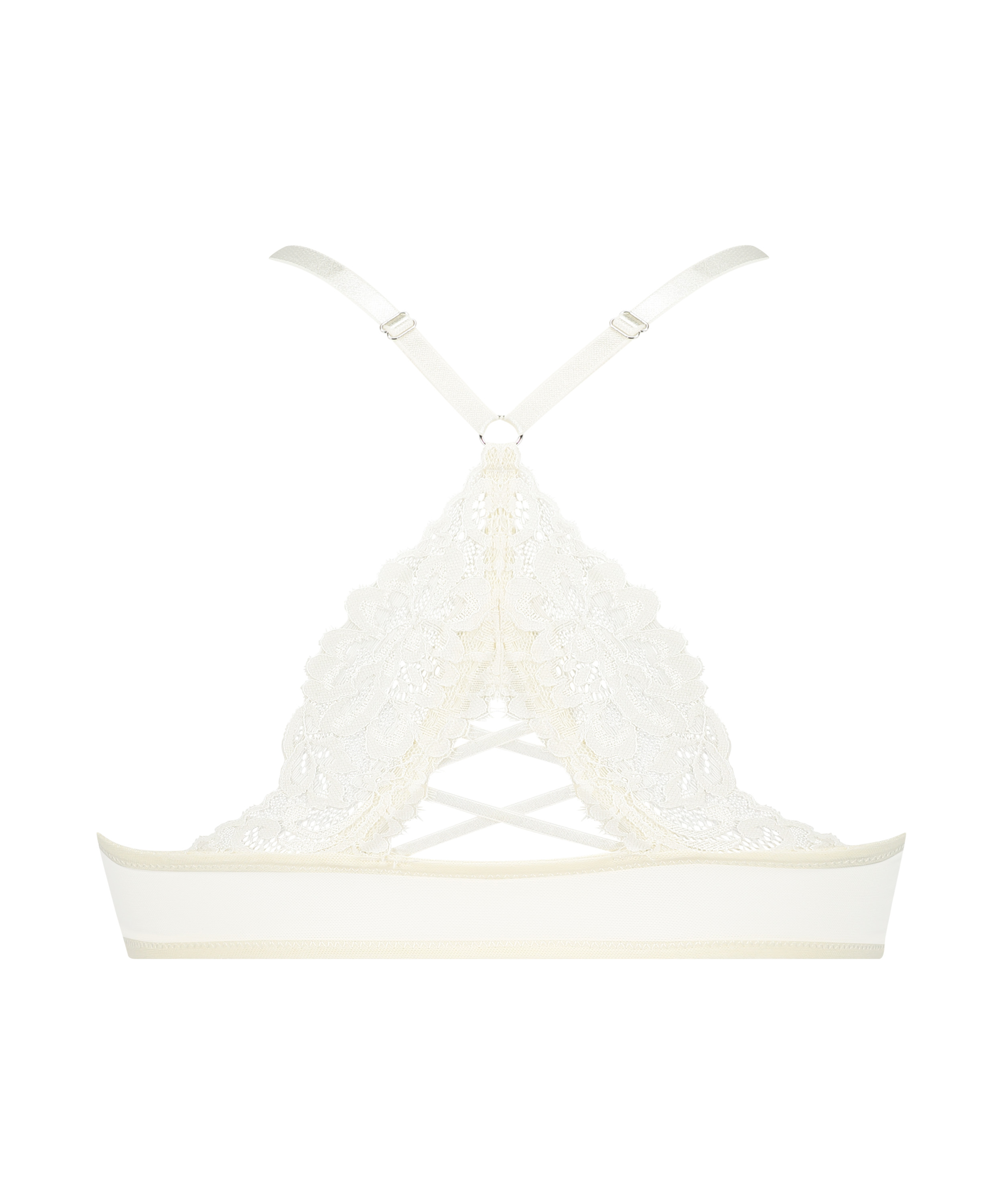 Formpressad pushup-bh Harmony, Vit, main