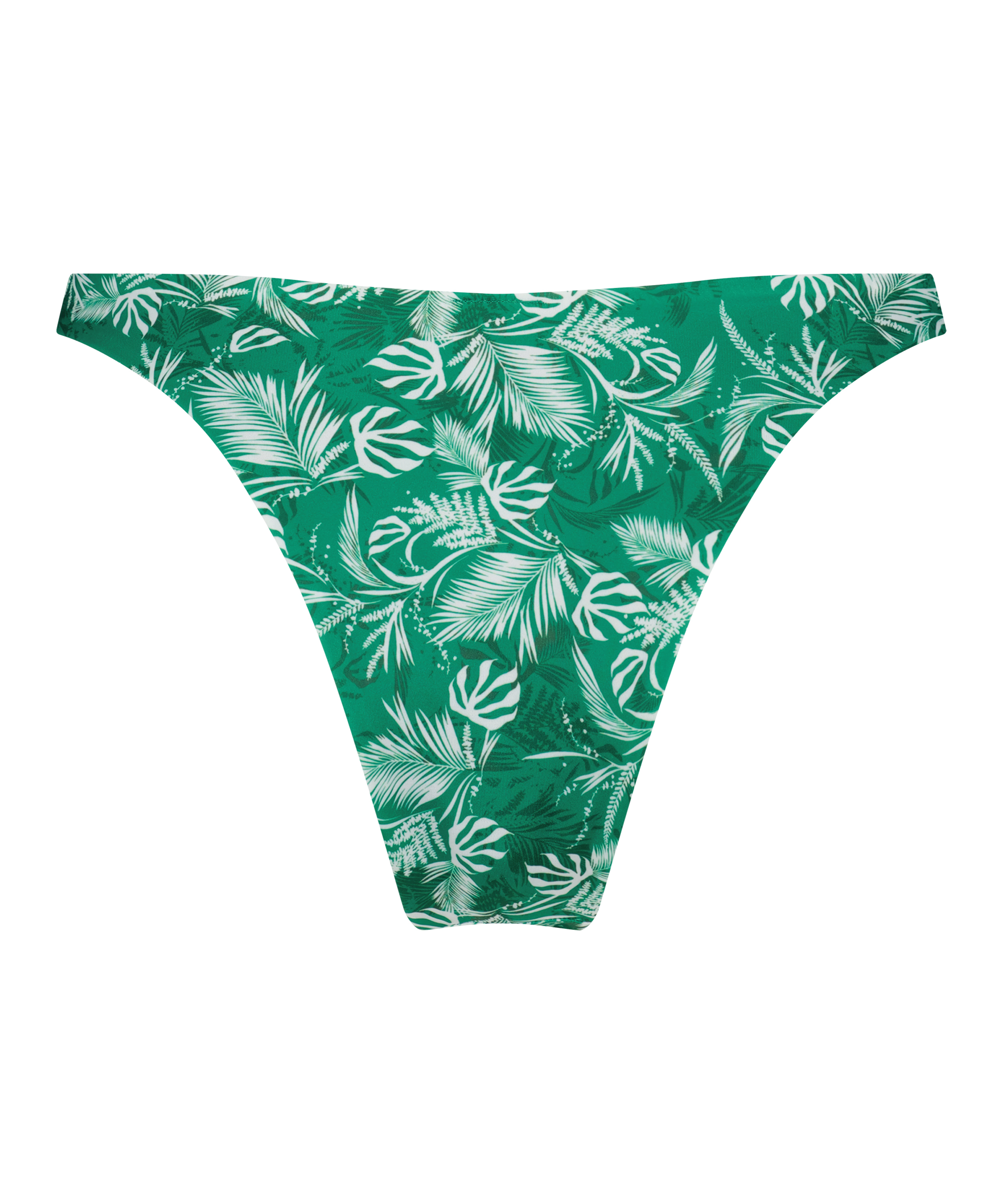 Bermuda bikiniunderdel med högt skurna ben Rebecca Mir, grön, main