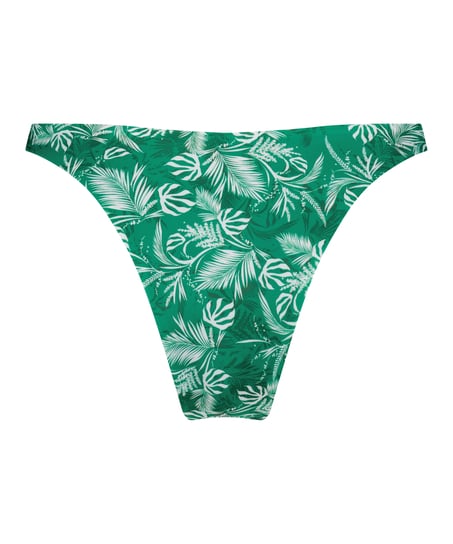 Bermuda bikiniunderdel med högt skurna ben Rebecca Mir, grön