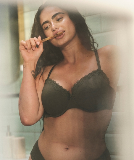 ﻿Formpressad bygel-bhl Lola, Grön