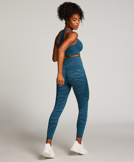 HKMX sömlös sport-bh, Blå