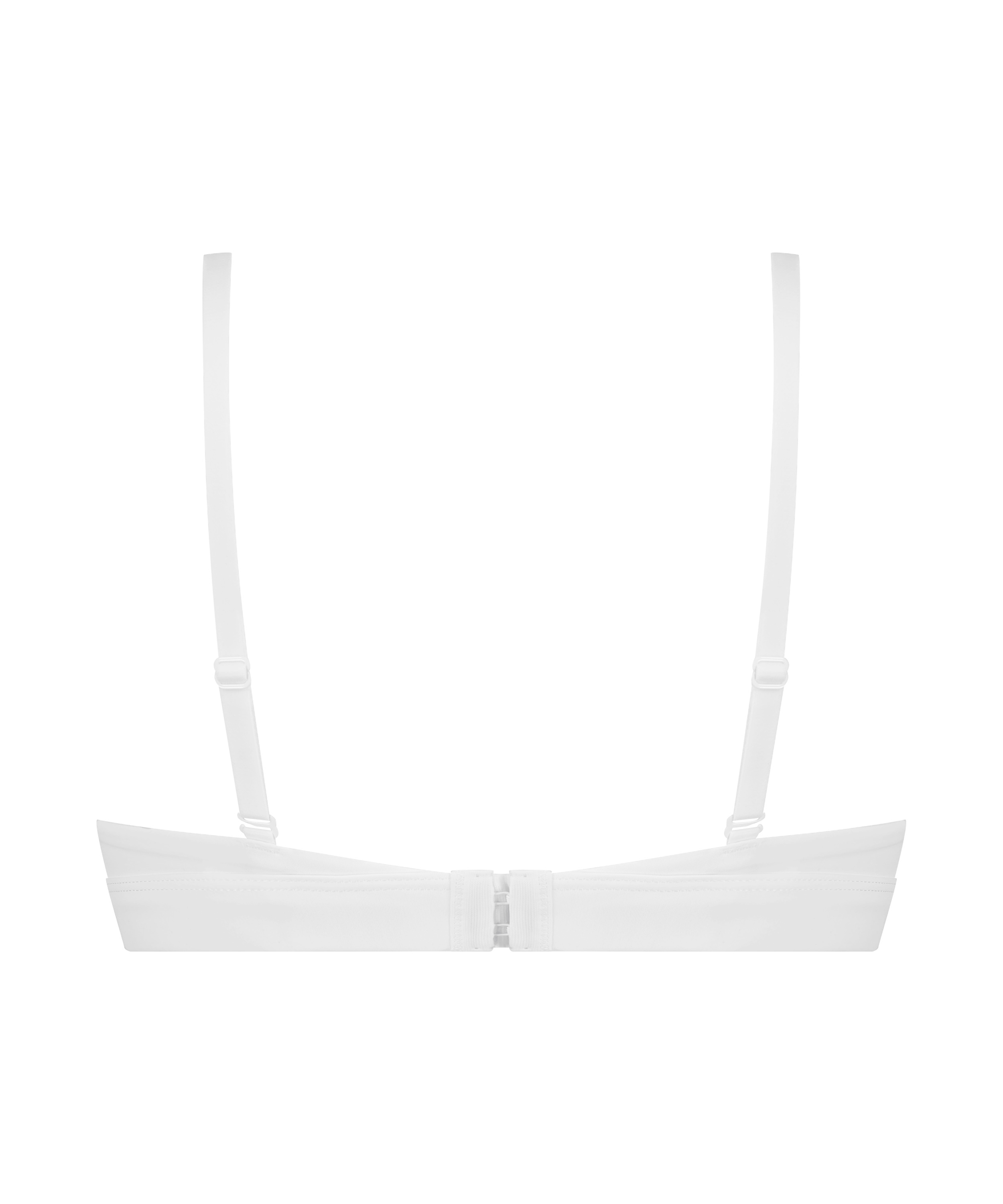 Formpressad bh utan bygel, Vit, main