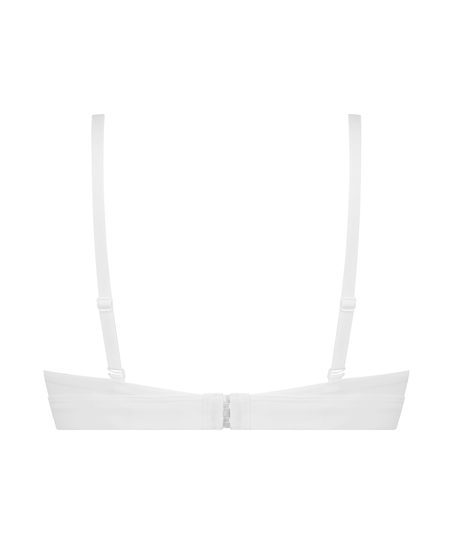 Formpressad bh utan bygel, Vit