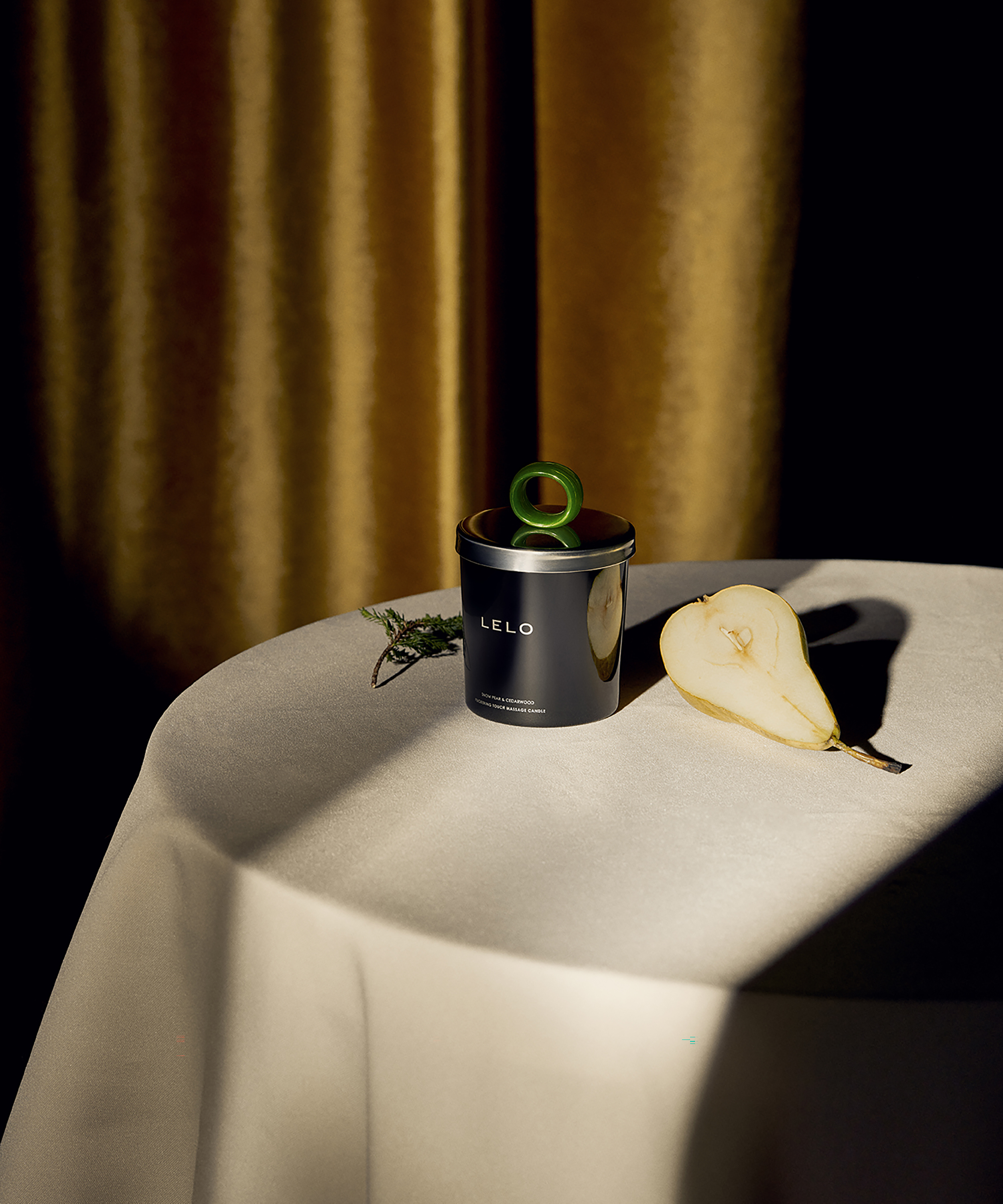 LELO Massagaljus Snow Päron och cederträ, grön, main