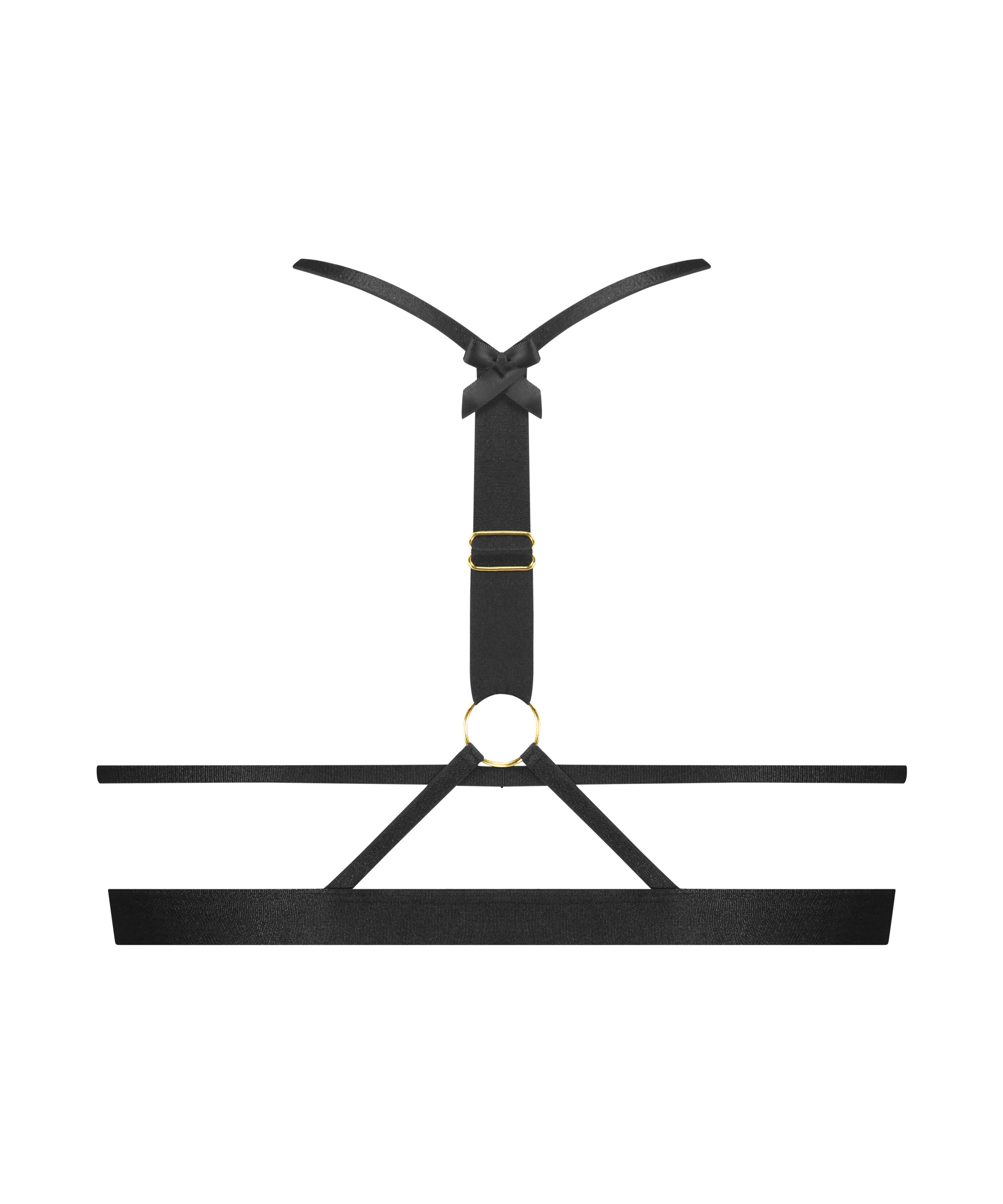 Evie bralette Nyakim, Svart, main