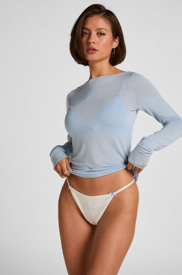 Hunkemöller String Carol Vit