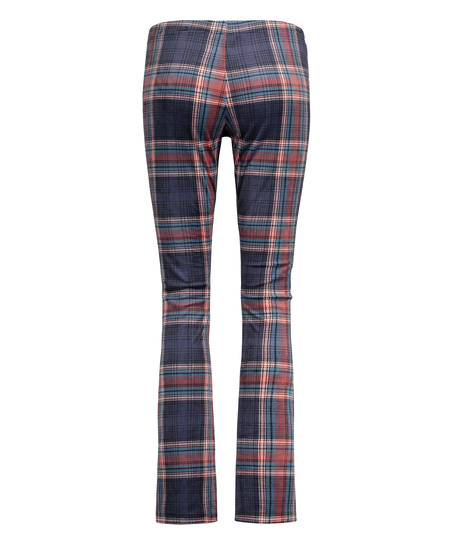 Sammetsleggings, blå