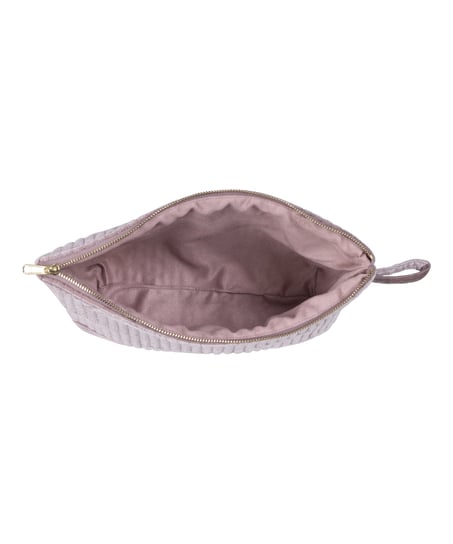 Sminkv&auml;ska i velour, stor, Lila