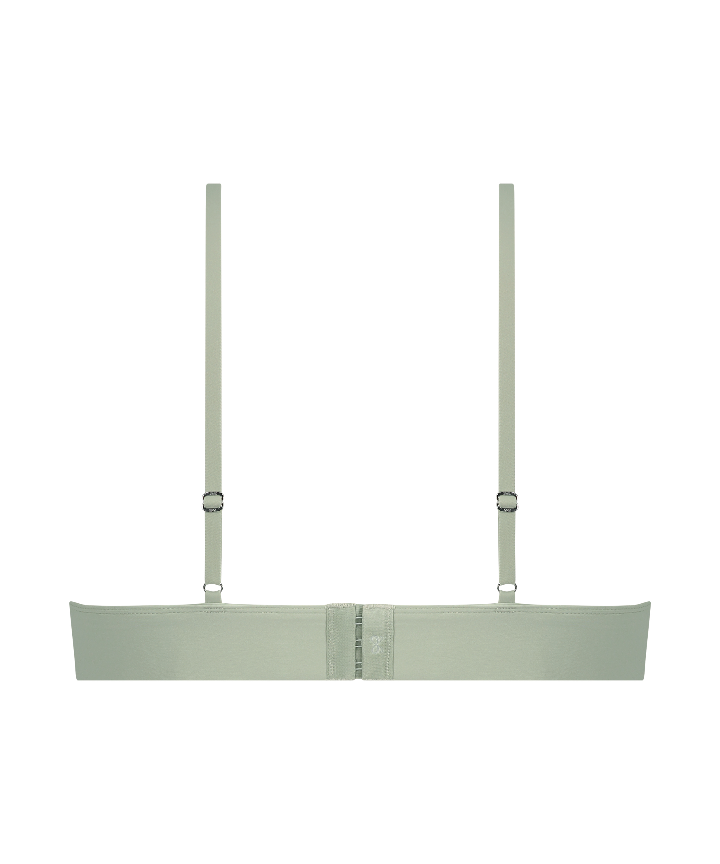 Triangel Bralette Smooth, Grön, main