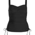 Formande tankini Luna, Svart