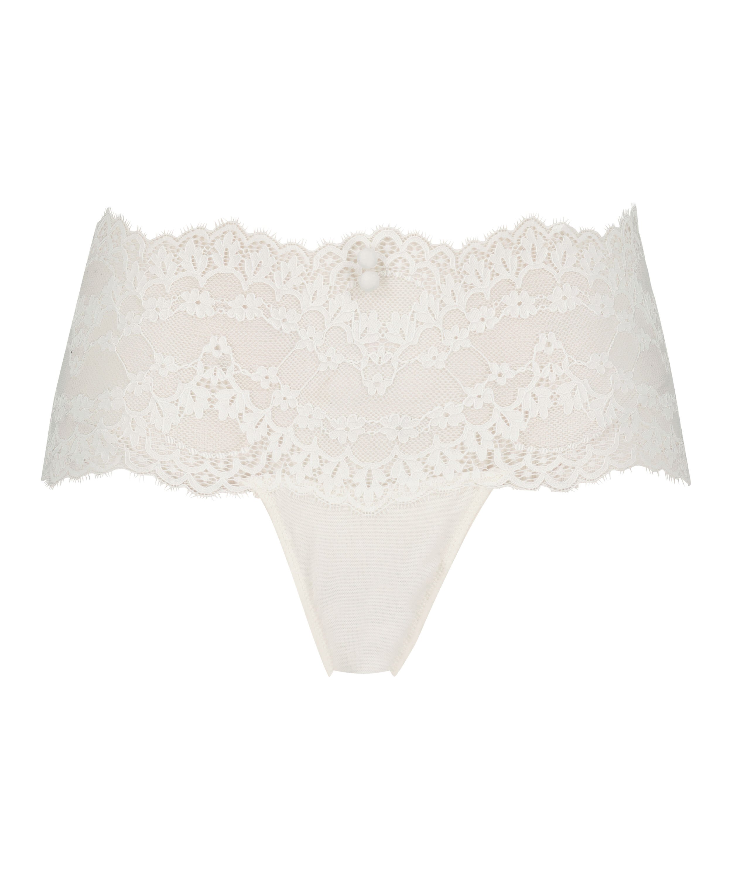 Boxerstringtrosa Daisy, Vit