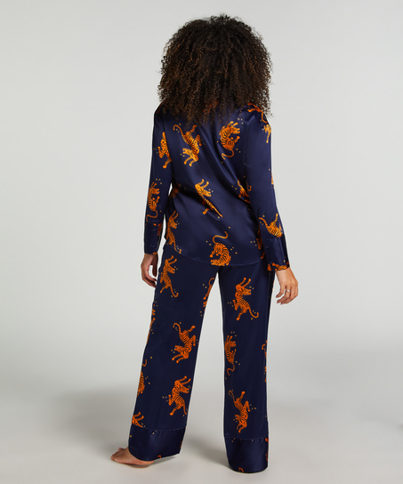 Satin-byxor, Bl&aring;