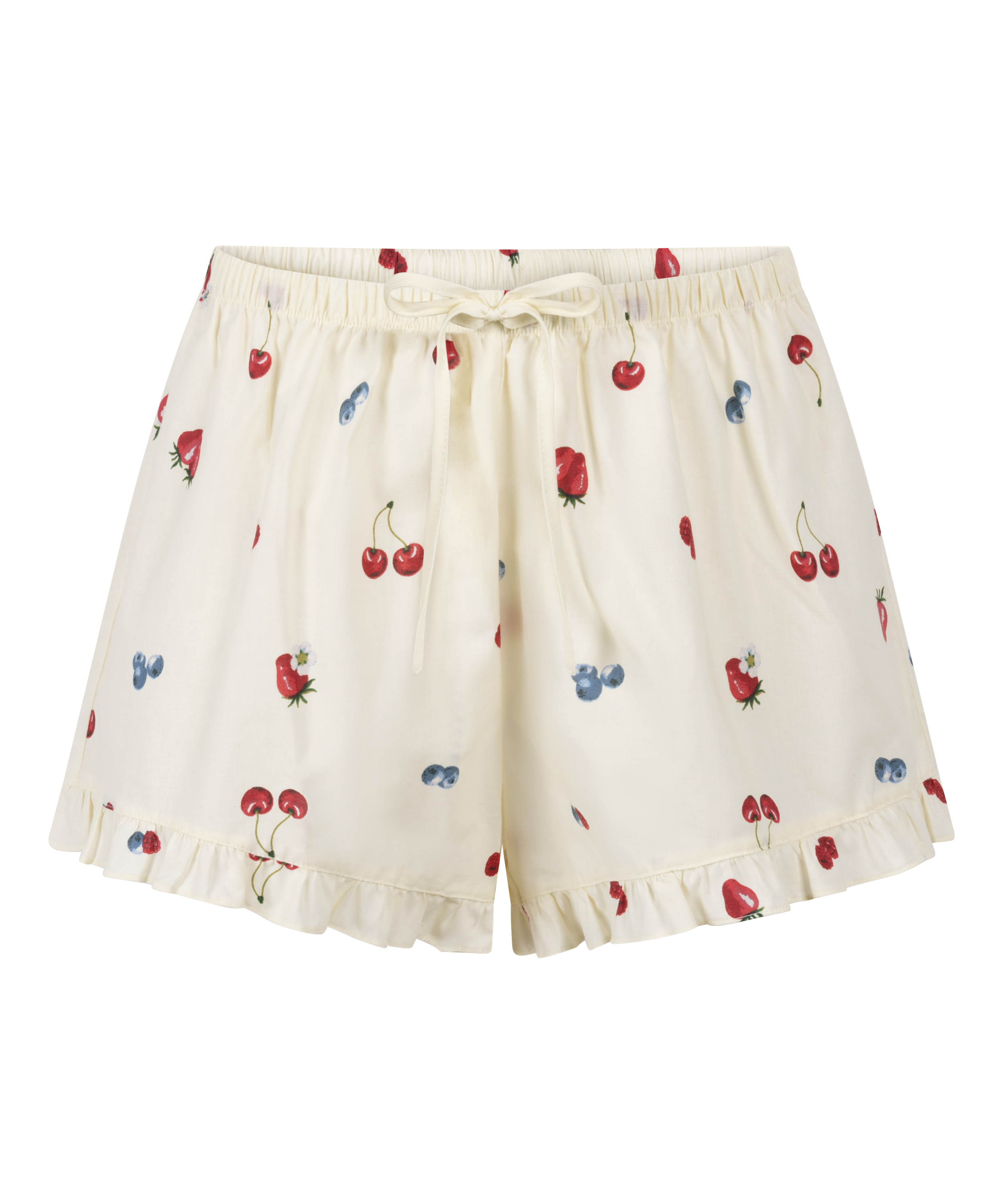 Vävda shorts, Gul, main