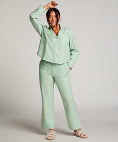Pyjamasbyxa Stripy, grön