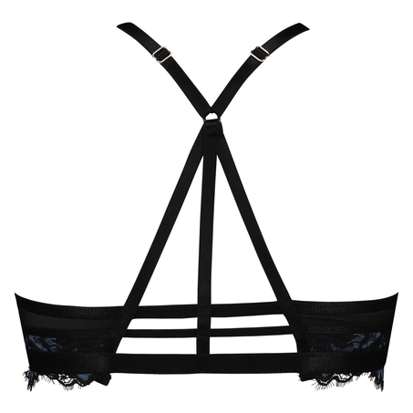 Doutzen Enchanted formpressad bygel-bh med push-up, Svart