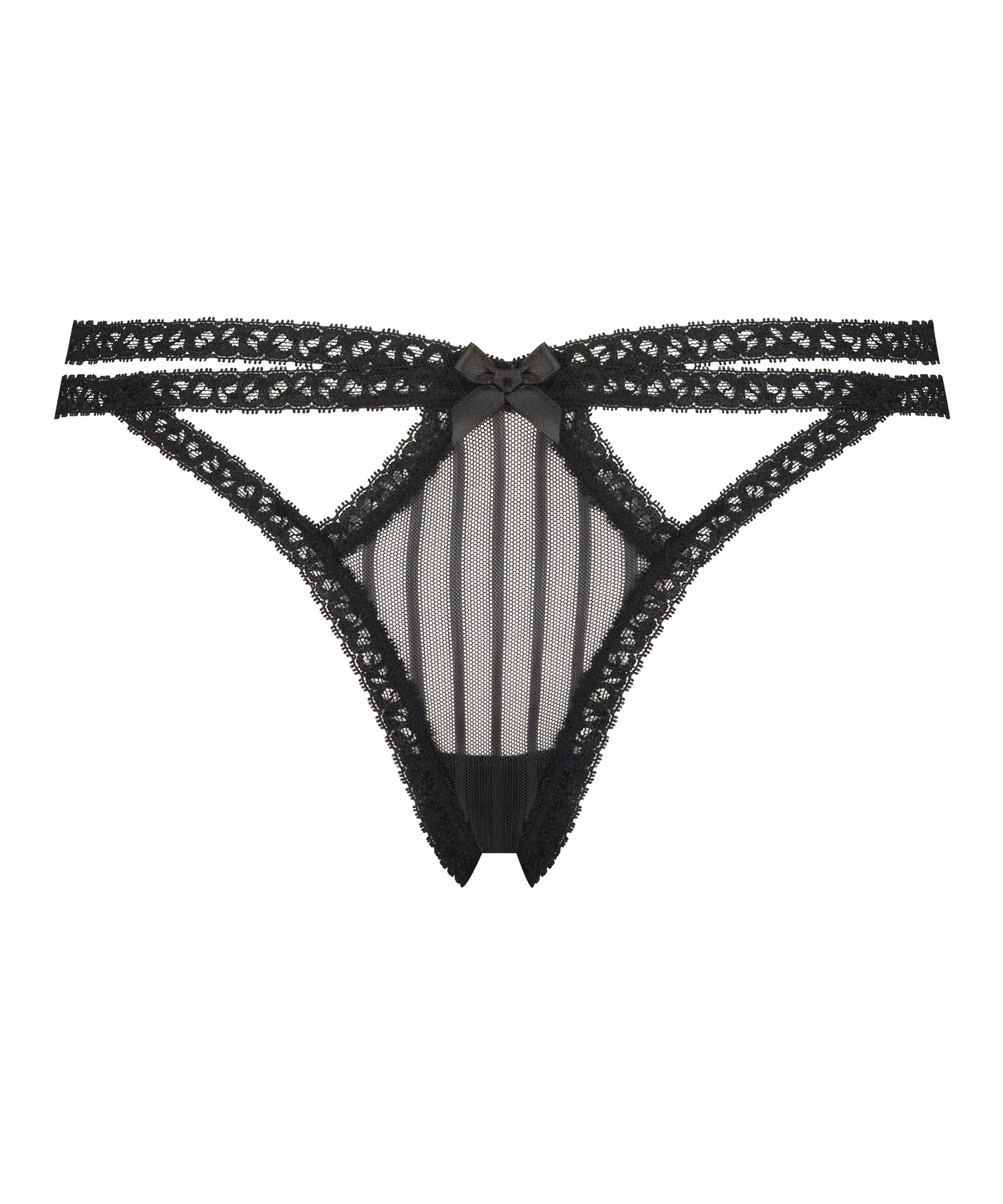 Stringtrosa Jeann, Svart