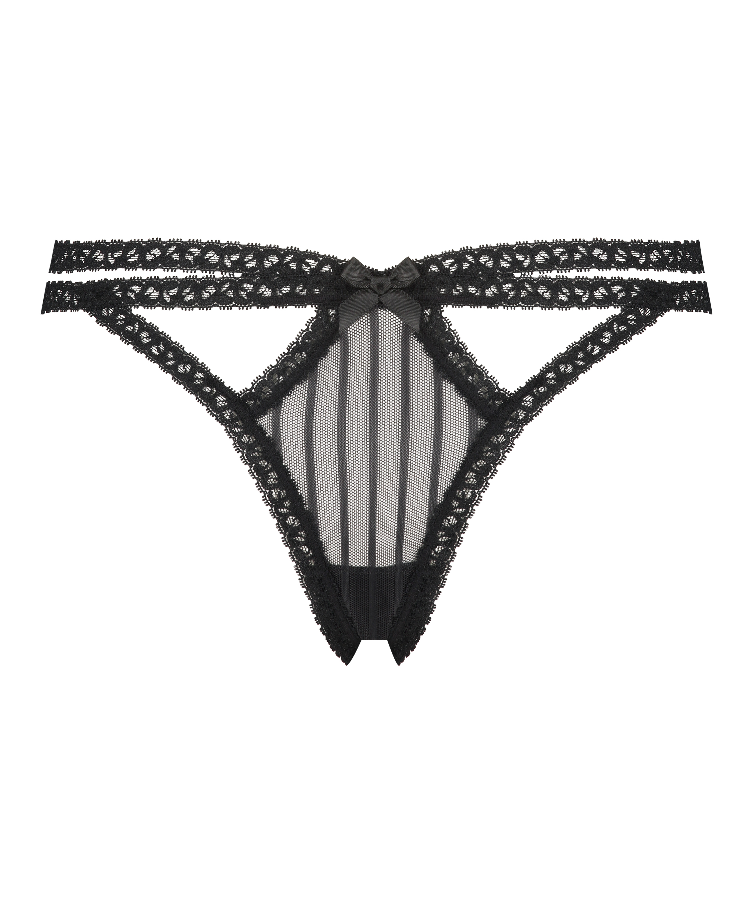 Stringtrosa Jeann, Svart, main