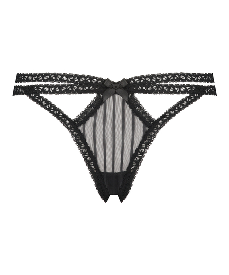 Stringtrosa Jeann, Svart