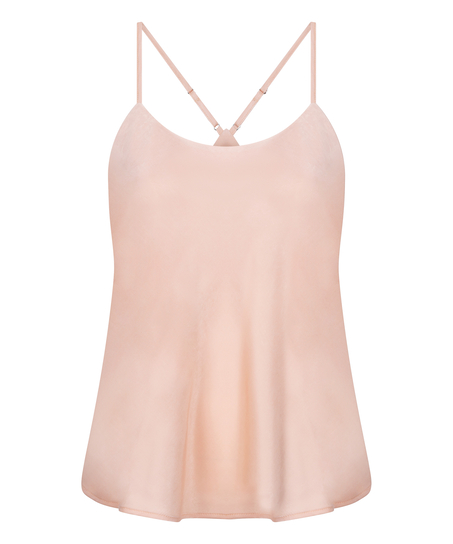 Cami Top Satin Ayla, Rosa