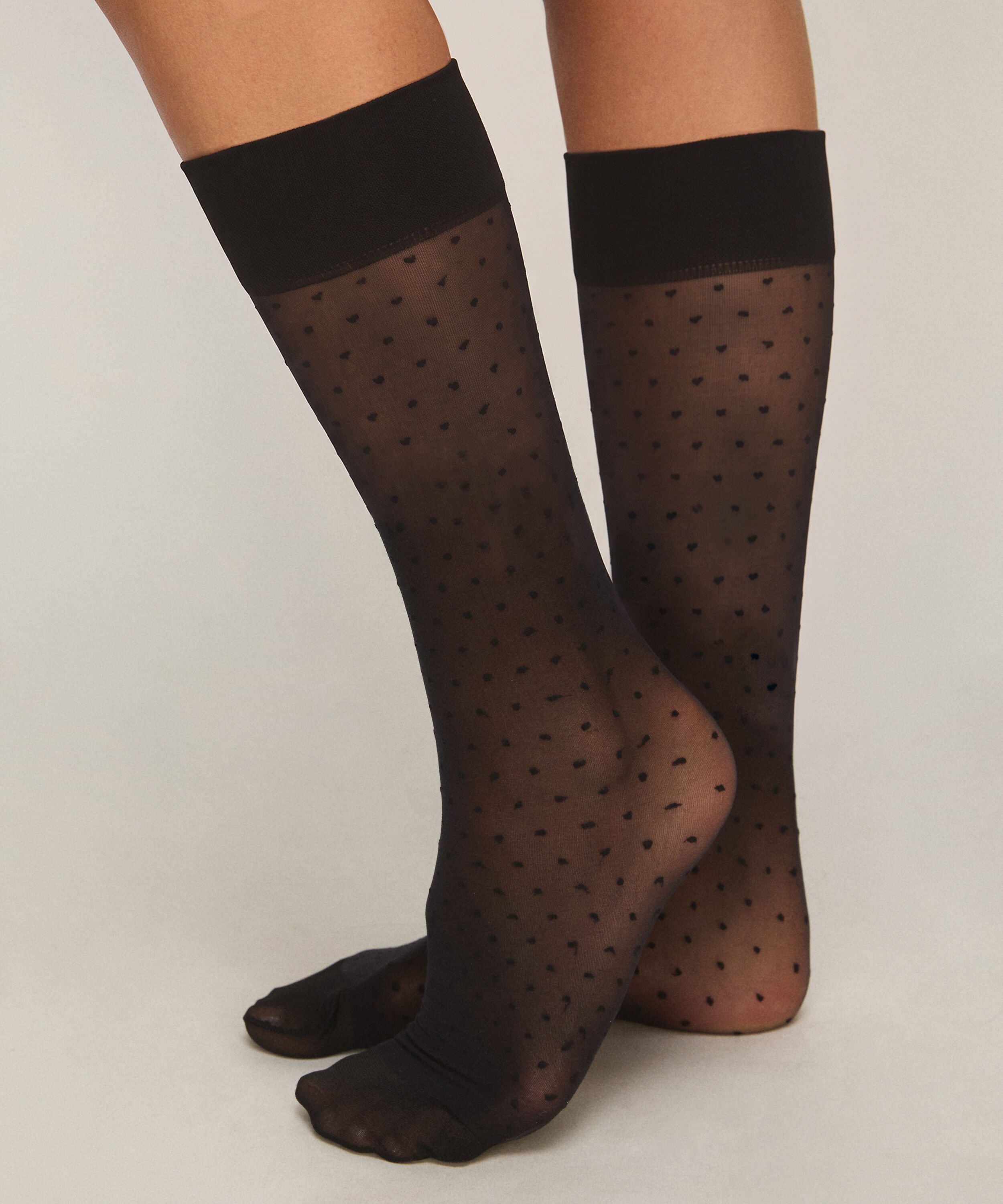 Sheer Strumpor Dots