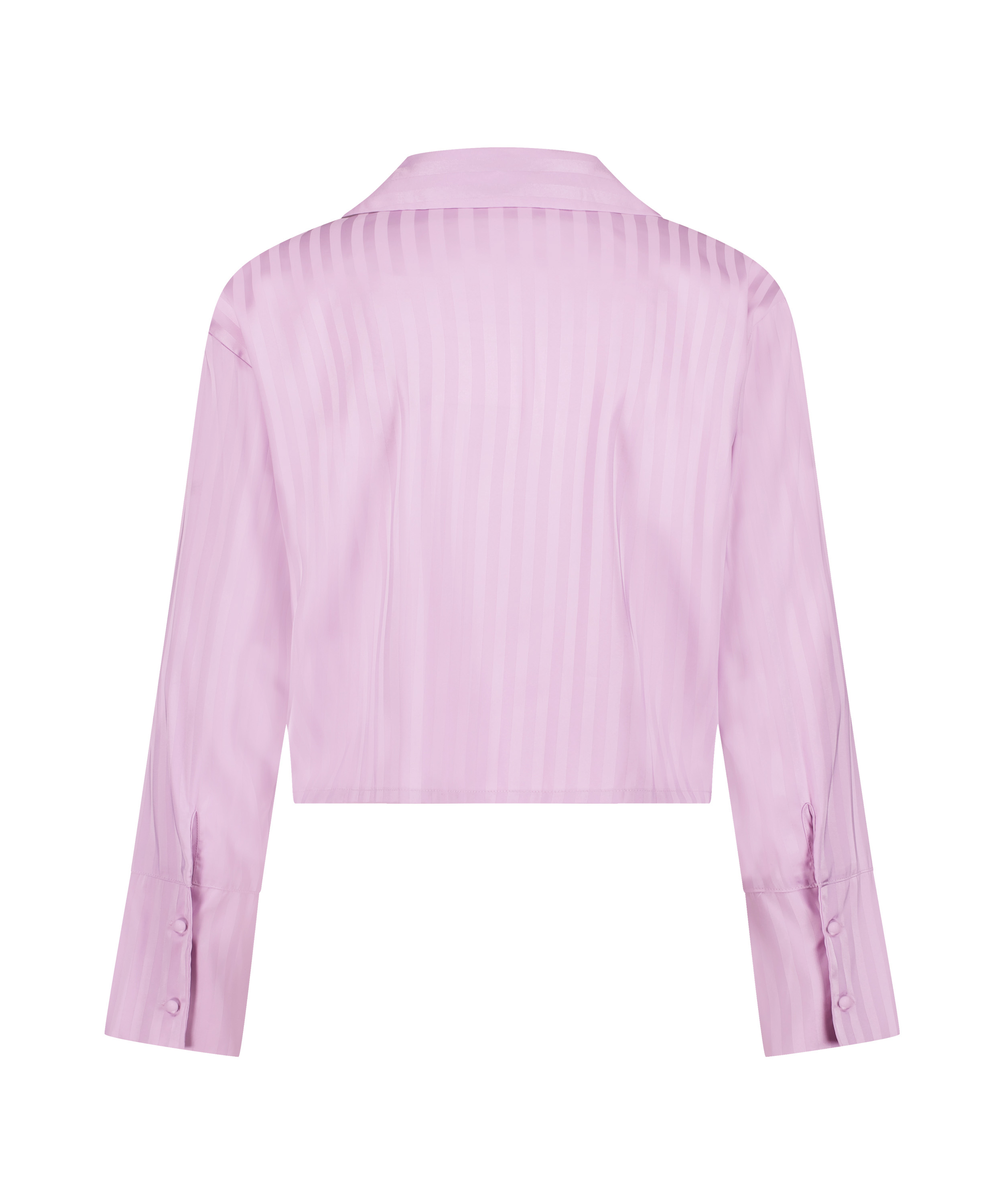 L&aring;ng&auml;rmad jacka i satin, Lila, main