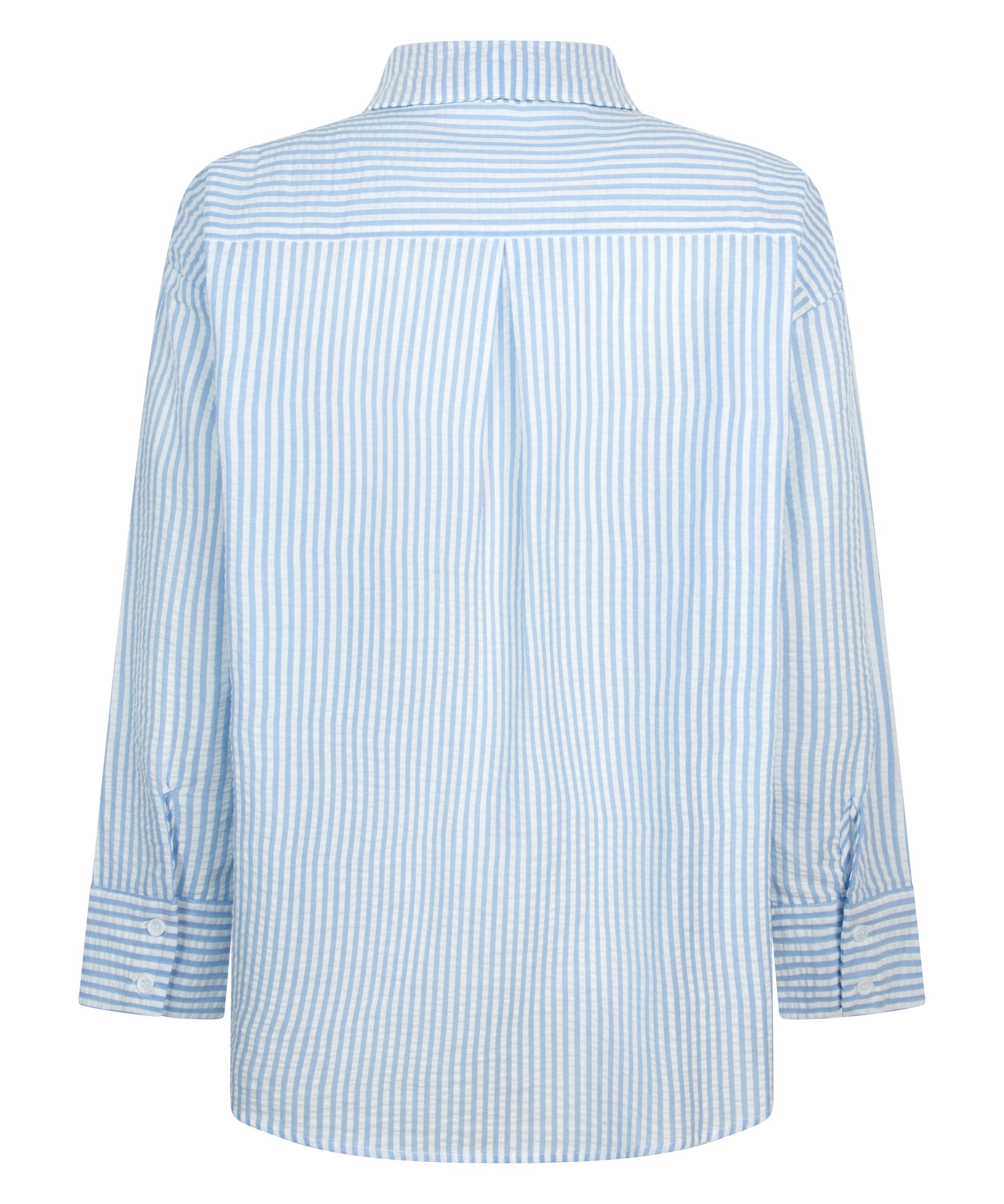 Pyjamastopp bomull, Bl&aring;, main