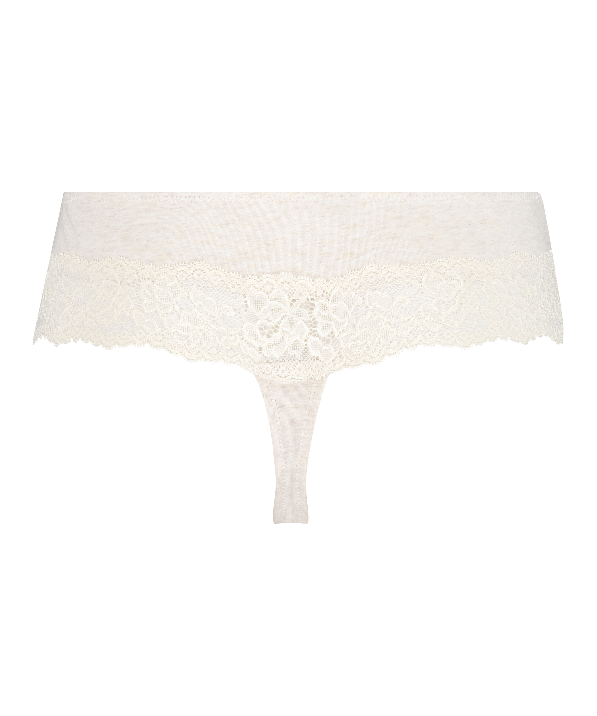 Boxer-string i bomull, Beige, main