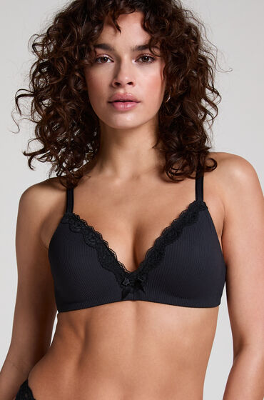 Hunkemöller Formpressad bh utan bygel Lola Svart — produktbild