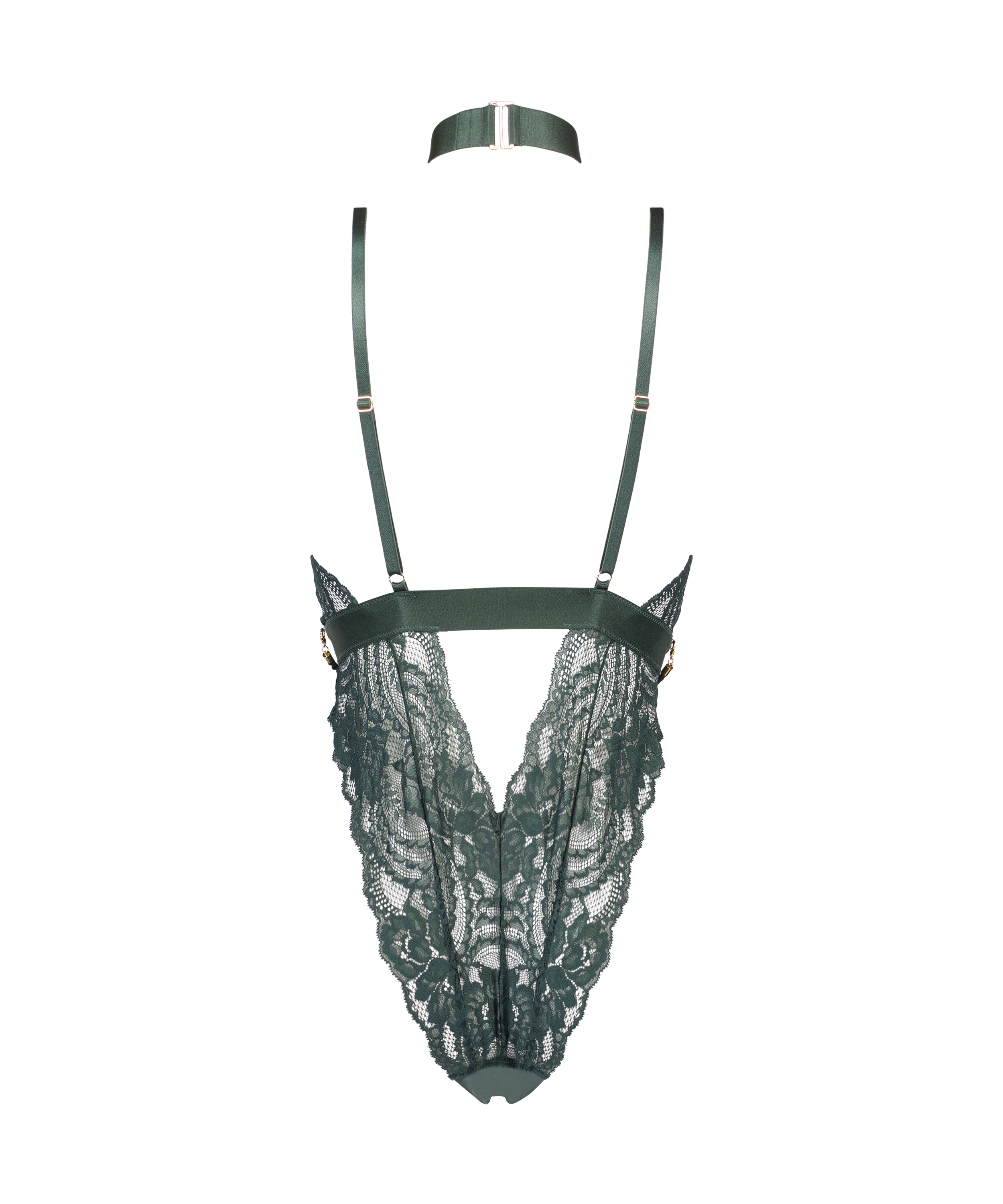 Private Brandy body öppet gren, Grön, main