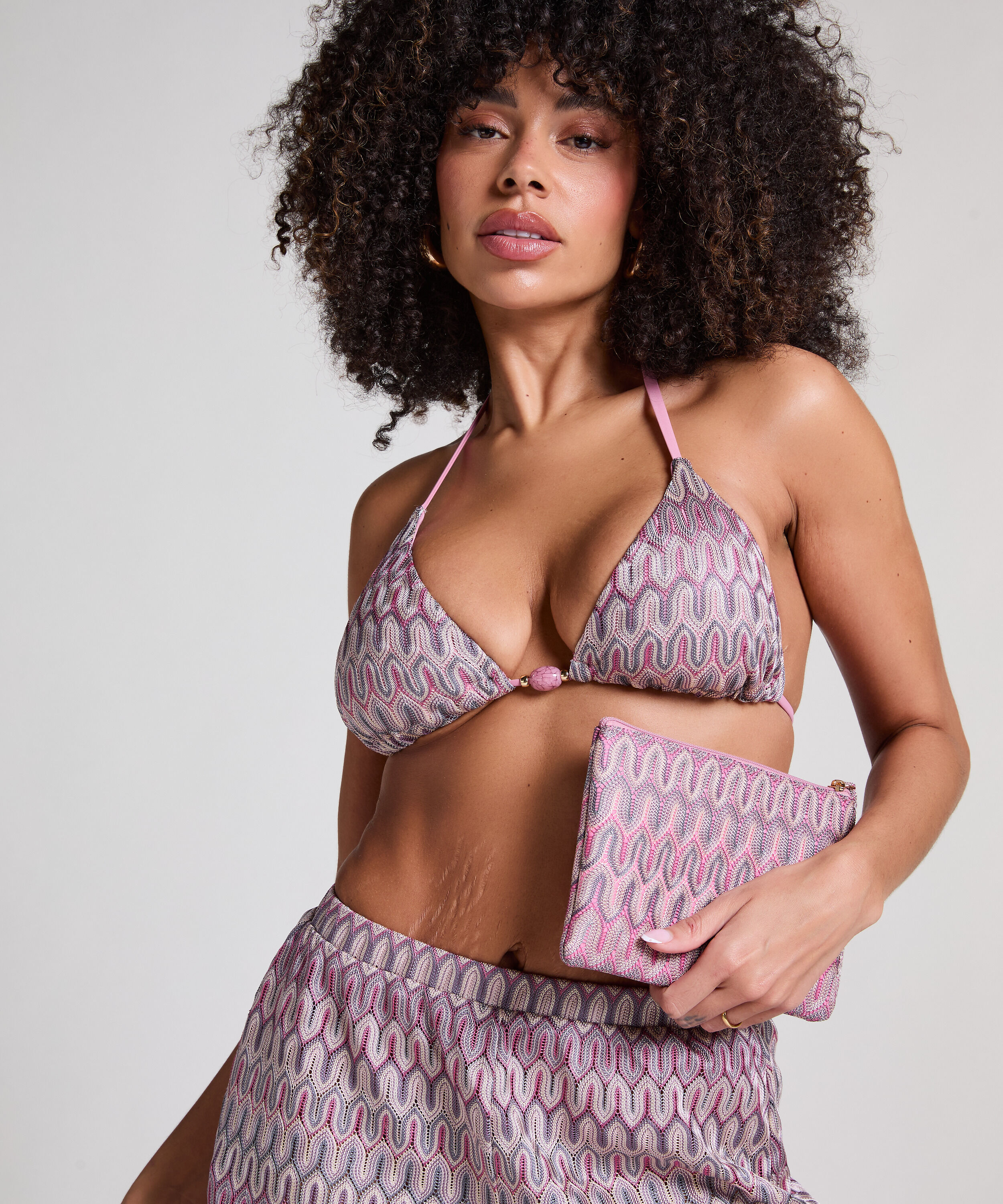 Cali kuvertväska för bikini, Rosa