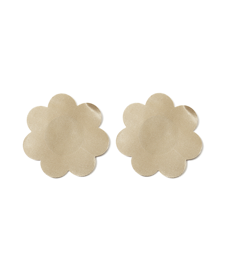 3-pack Nipple covers Satin, Beige