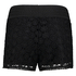 Shorts Crochetta, Svart