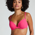 Formpressad push-up-bikinitopp Storlek A - E, Rosa